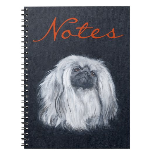 Carnet Portrait en noir (Devant)