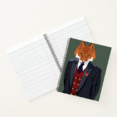 Carnet Portrait Foxy (Intérieur)