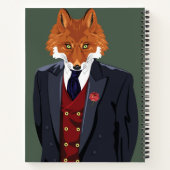 Carnet Portrait Foxy (Dos)