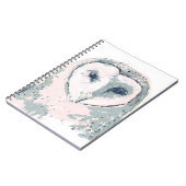 Carnet Portrait funky Owl (Côté gauche)