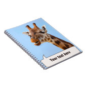 Carnet Portrait Giraffe (Côté Droit)