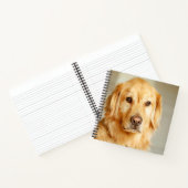 Carnet Portrait Golden Retriever (Intérieur)