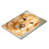 Carnet Portrait Golden Retriever (Côté gauche)