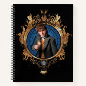 Carnet Portrait NEWT SCAMANDER™ (Devant)