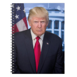 Carnet Portrait officiel de Donald Trump