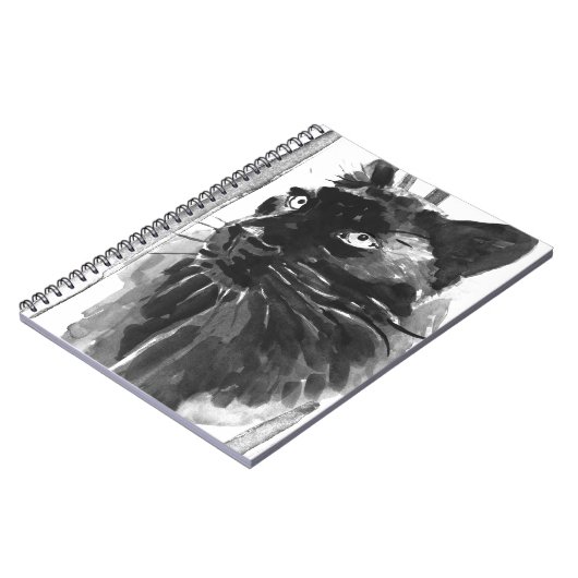 Carnet Portrait Panther (Côté gauche)