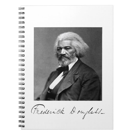 Carnet Portrait photo de Frederick Douglass (Devant)