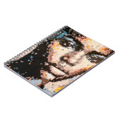 Carnet Portrait Pixel en Couleurs Vives (Côté gauche)