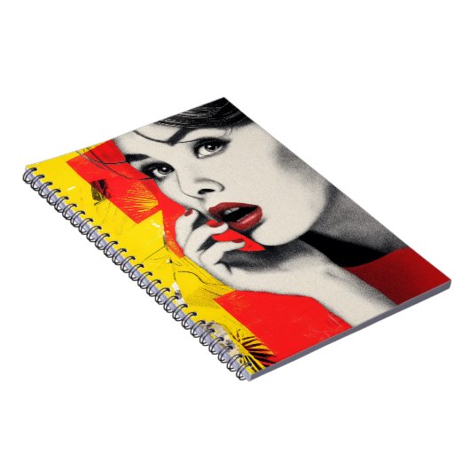 Carnet Portrait pop double (Côté Droit)