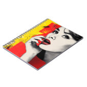 Carnet Portrait pop double (Côté gauche)