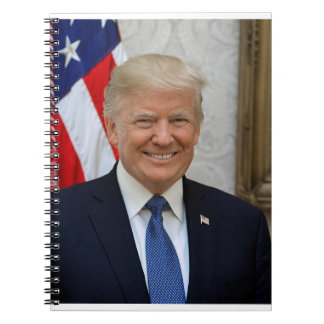 Carnet Portrait présidentiel officiel de Donald Trump
