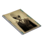 Carnet Portrait vintage Alien (Côté Droit)
