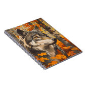 Carnet Portrait Wolf vintage (Côté Droit)