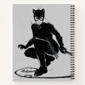 Carnet Pose à pinceau en encre Catwoman (Dos)