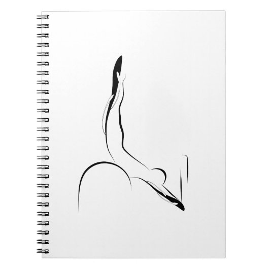 Carnet pose de Pilates (Devant)