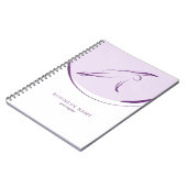 Carnet Pose de pliage latéral Pilates | Couleur (Côté gauche)