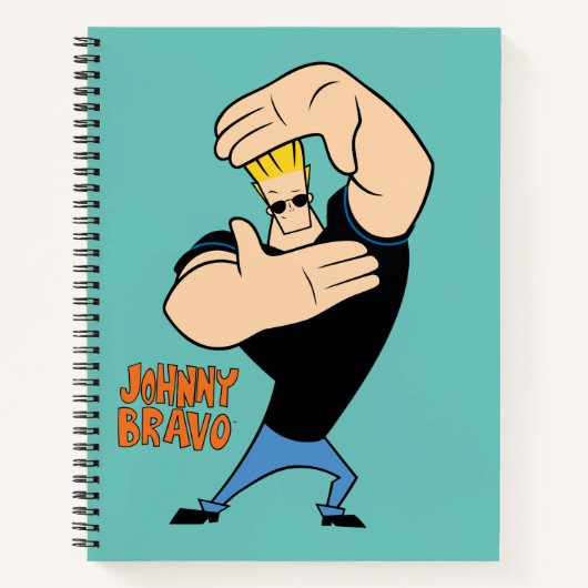 Carnet Pose de trame photo Johnny Bravo (Devant)
