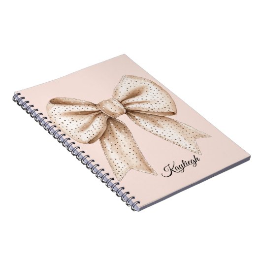 Carnet Poser Crème Bow (Côté Droit)