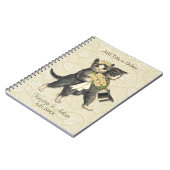 Carnet Posh Chats Mariage Ivory (Côté gauche)