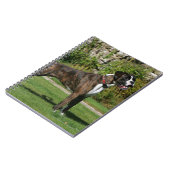 Carnet Position Brindle d'exposition canine de boxeur (Côté gauche)