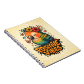 Carnet “Positive Vibes” Parrot (Côté Droit)