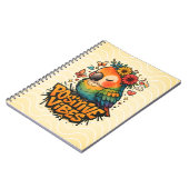 Carnet “Positive Vibes” Parrot (Côté gauche)