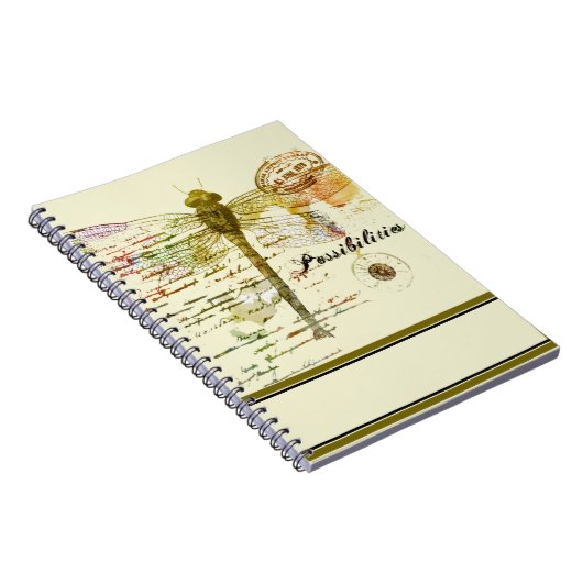 Carnet Possibilities dragonfly (Côté Droit)