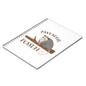 Carnet Possum génial (Côté gauche)