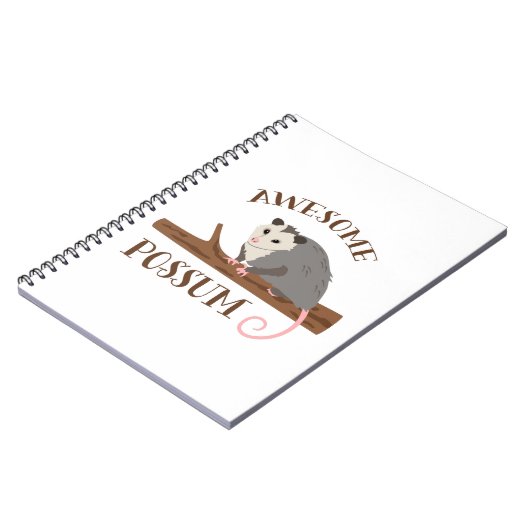 Carnet Possum génial (Côté gauche)