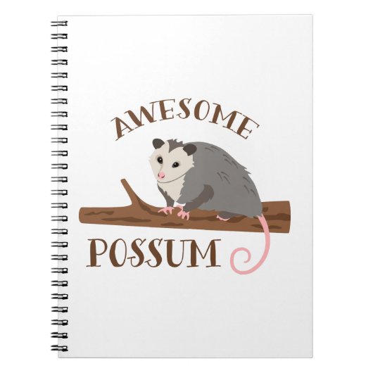 Carnet Possum génial (Devant)