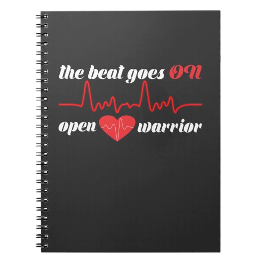 Carnet Post Open Heart Chirurgie Bypass récupération obte (Devant)