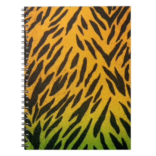 Carnet Poster de animal à deux tons (Devant)