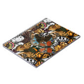 Carnet Poster de animal. Ailes papillons. (Côté gauche)