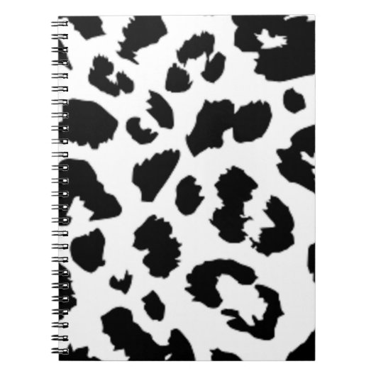 CARNET POSTER DE ANIMAL LEOPARD (Devant)