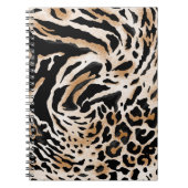 Carnet Poster de animal : Leopard Zebra Tiger (Devant)