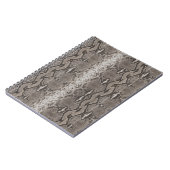 Carnet Poster de animal Python Snake Skin (Côté gauche)