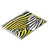 Carnet Poster de animal Zebra Stripes (Côté gauche)
