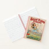 Carnet Poster De Cirque De Marcheur À Cordes Serrées Avec (Intérieur)