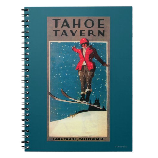 Carnet Poster de la taverne Tahoe (Devant)