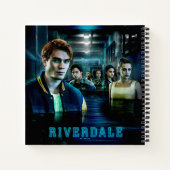 Carnet Poster de l'allée inondable de Riverdale (Dos)