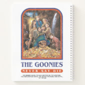 Carnet Poster de l'anniversaire du trésor des Goonies (Dos)