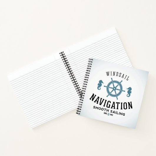 Carnet Poster de navigation de voile (Intérieur)