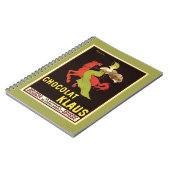 Carnet Poster de publicité Chocolat Klaus (Côté gauche)