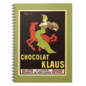 Carnet Poster de publicité Chocolat Klaus (Devant)