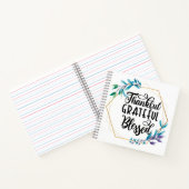 Carnet Poster de remerciement, de grâce et de grâce (Intérieur)