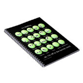 Carnet Poster de Tennis Moods (Côté Droit)