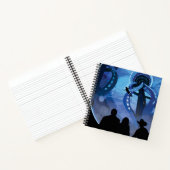 Carnet Poster de voyage Retro Space - Jupiter's Moon Euro (Intérieur)