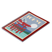 Carnet Poster de voyage Tokyo (Côté gauche)