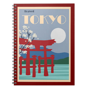 Carnet Poster de voyage Tokyo