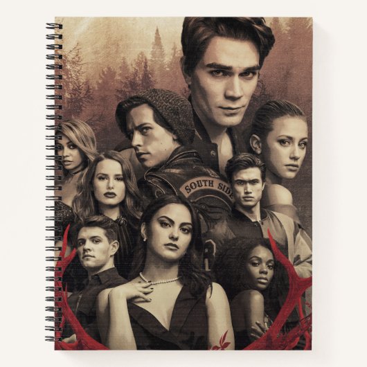 Carnet Poster du crâne de cerfs de Riverdale (Devant)